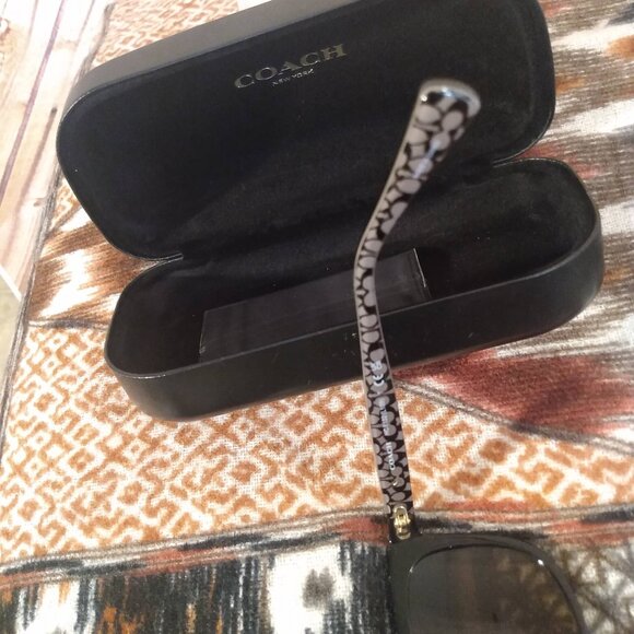 New Coach Brown Frame Prescription/Sunglasses Frames w/Logo - Picture 2 of 6